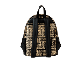 Marvel 85th Anniversary All-Over Print Logo Mini Backpack AE Toy Box