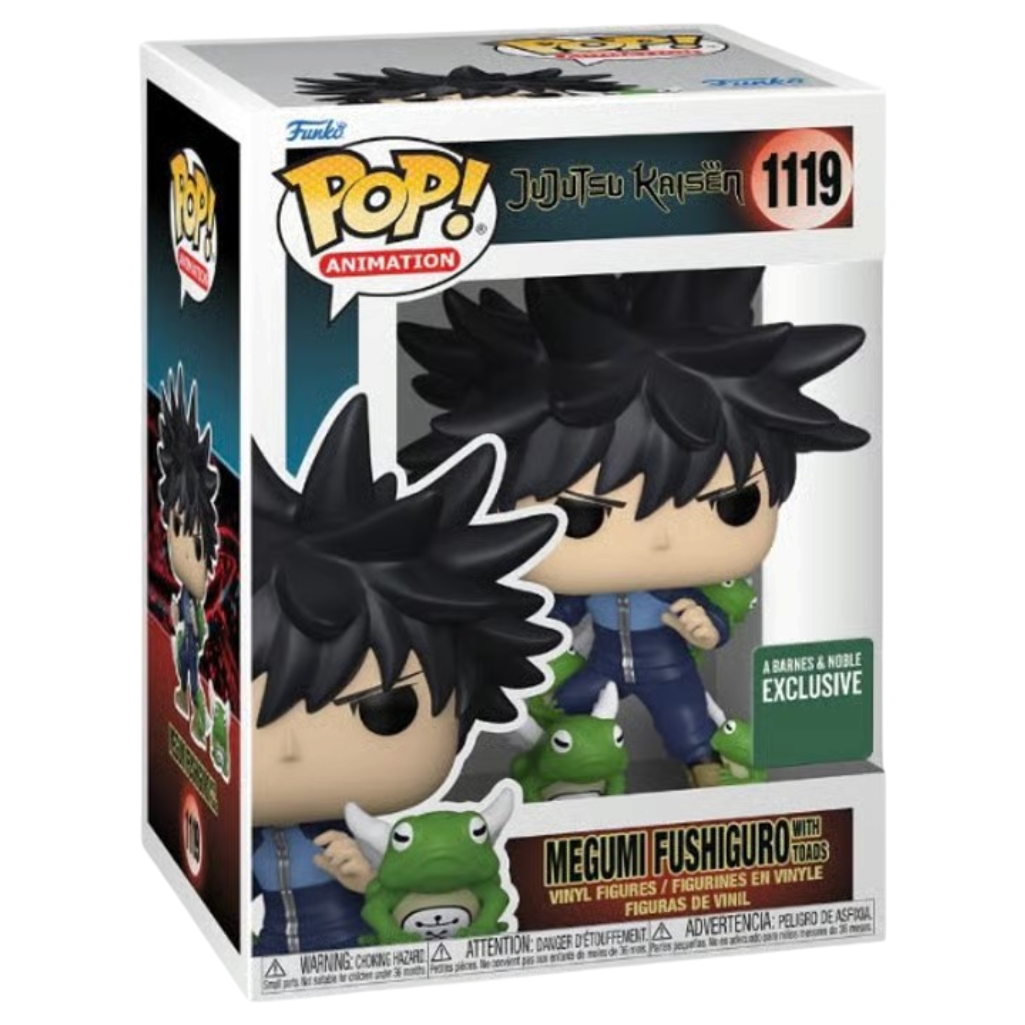 Jujutsu Kaisen: Megumi Fushiguro with Toads (Barnes & Noble Exclusive) #1119 | AE Toy Box