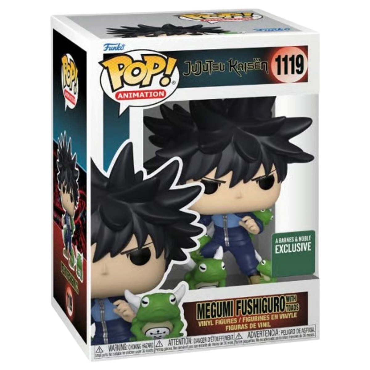Jujutsu Kaisen: Megumi Fushiguro with Toads (Barnes & Noble Exclusive) #1119 | AE Toy Box