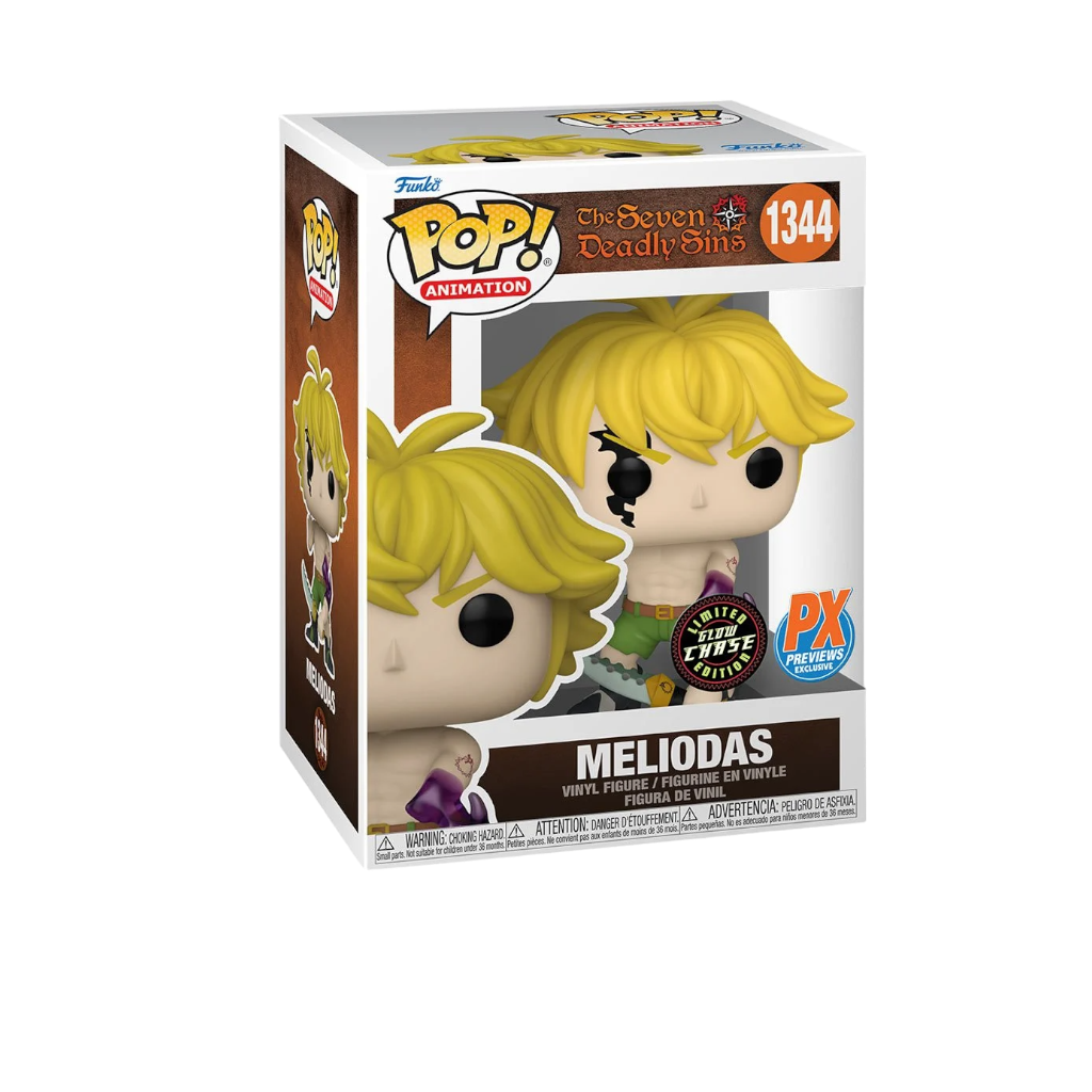 Seven Deadly Sins - Demon Mode Meliodas with Lostvayne -Chase (PX Previews Exclusive) Funko Vinyl Figure Funko Toy Store