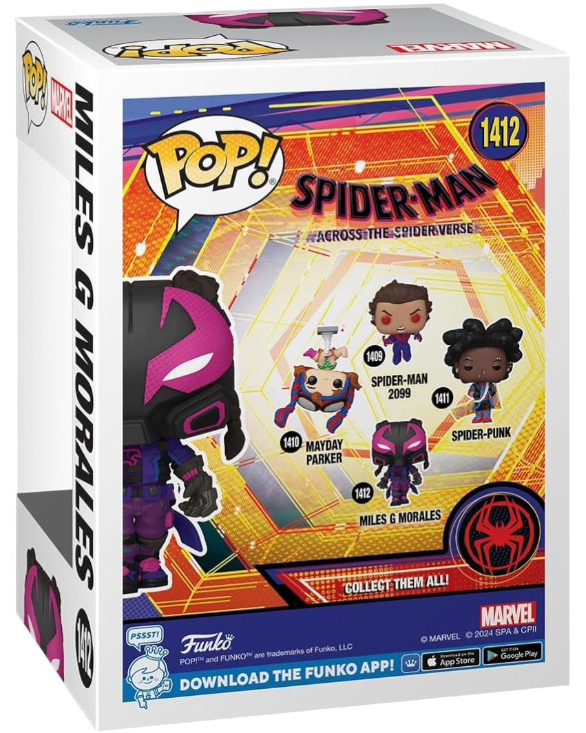 Spider-Man: Across The Spider-Verse Miles G Morales Funko Toy Store