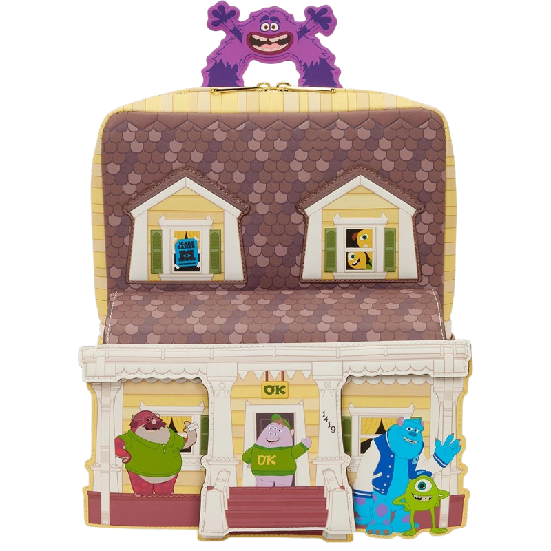 Pixar Monsters University — Oozma Kappa House Figural Mini Backpack | AE Toy Box