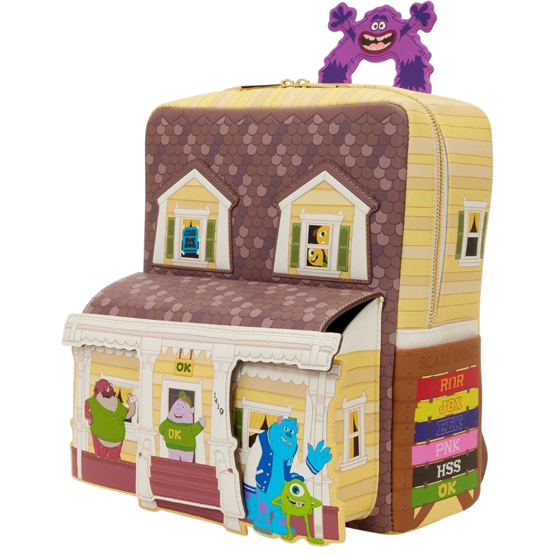 Pixar Monsters University — Oozma Kappa House Figural Mini Backpack | AE Toy Box