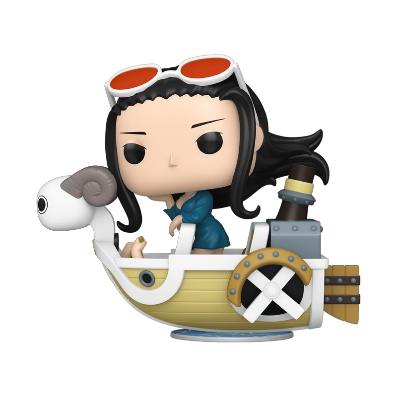 One Piece Rides Deluxe Nico Robin with Mini Merry II AE Toy Box