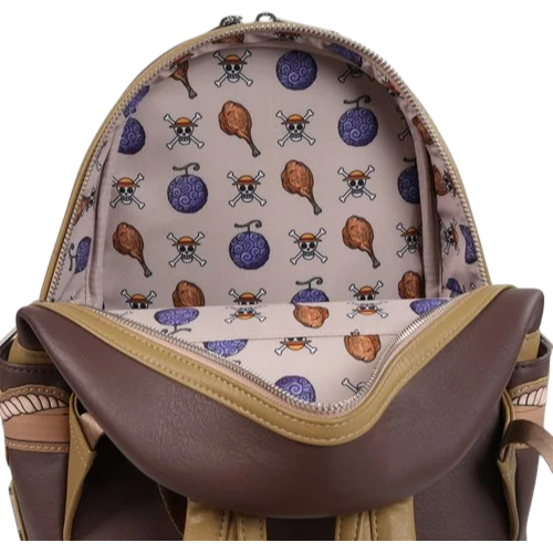One Piece Wanted Dead or Alive Monkey D. Luffy Mini-Backpack - Entertainment Earth Exclusive