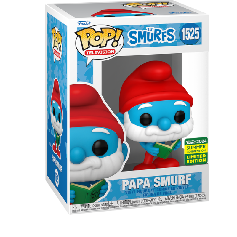 Papa Smurfs comic con 2024 Funko Toy Store