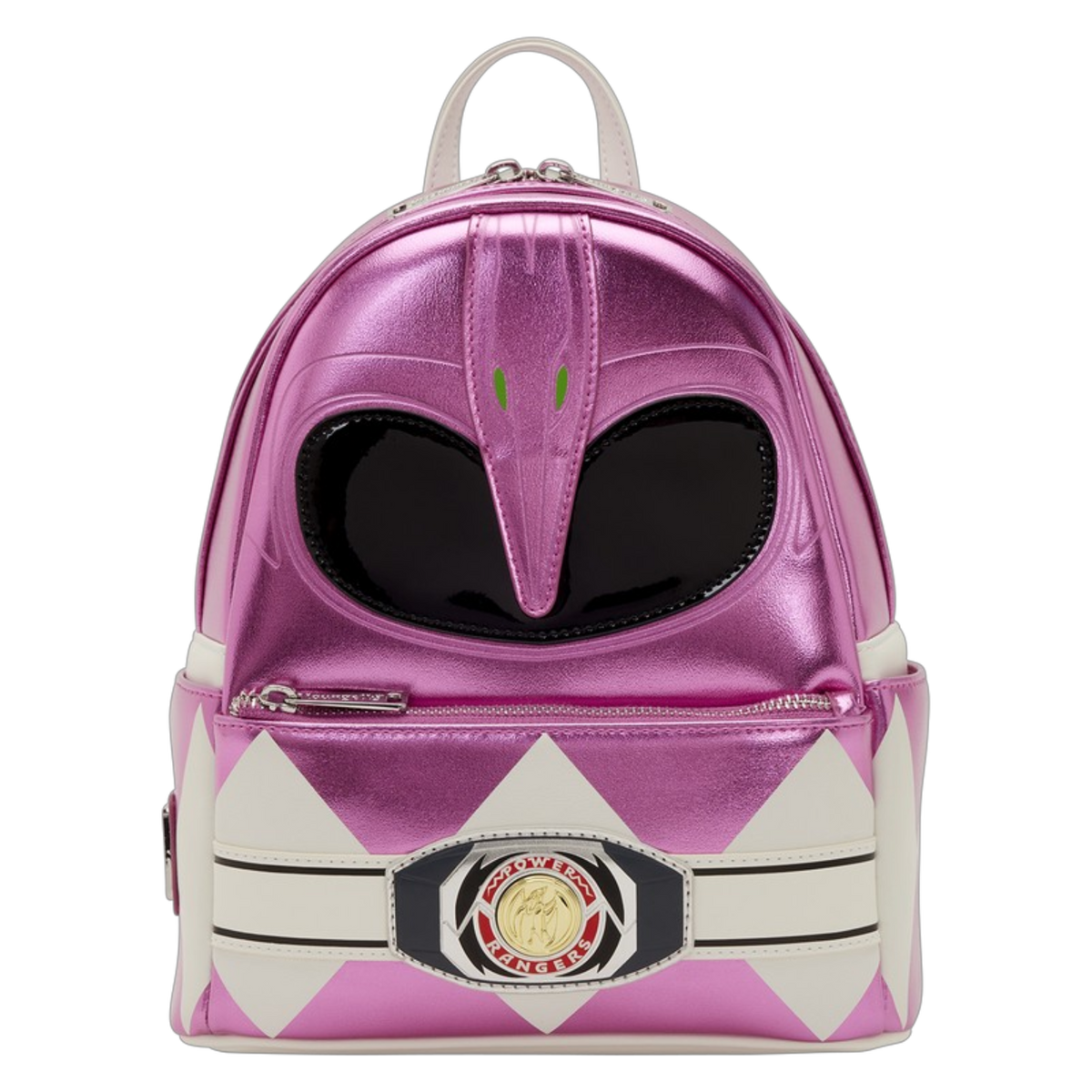 Power Rangers Pink Ranger Cosplay Mini Backpack (Mighty Morphin) | AE Toy Box