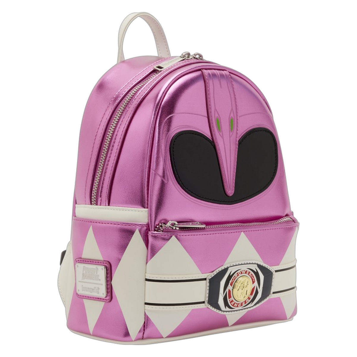 Power Rangers Pink Ranger Cosplay Mini Backpack (Mighty Morphin) | AE Toy Box
