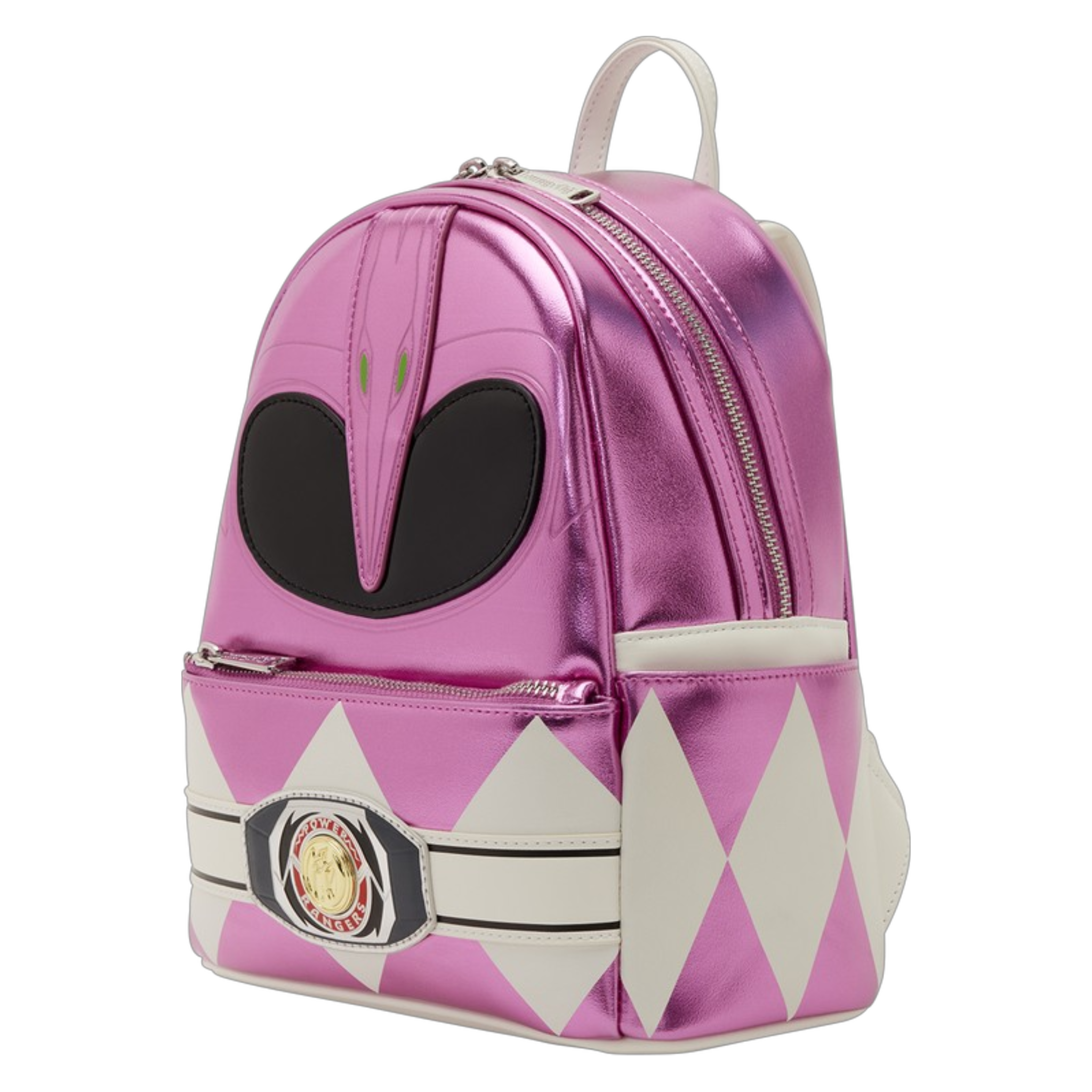 Power Rangers Pink Ranger Cosplay Mini Backpack (Mighty Morphin) | AE Toy Box