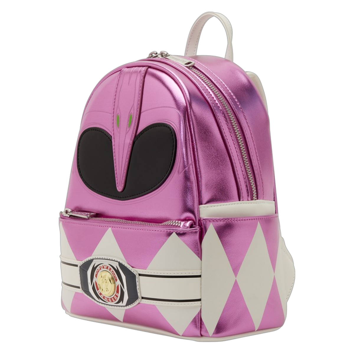 Power Rangers Pink Ranger Cosplay Mini Backpack (Mighty Morphin) | AE Toy Box