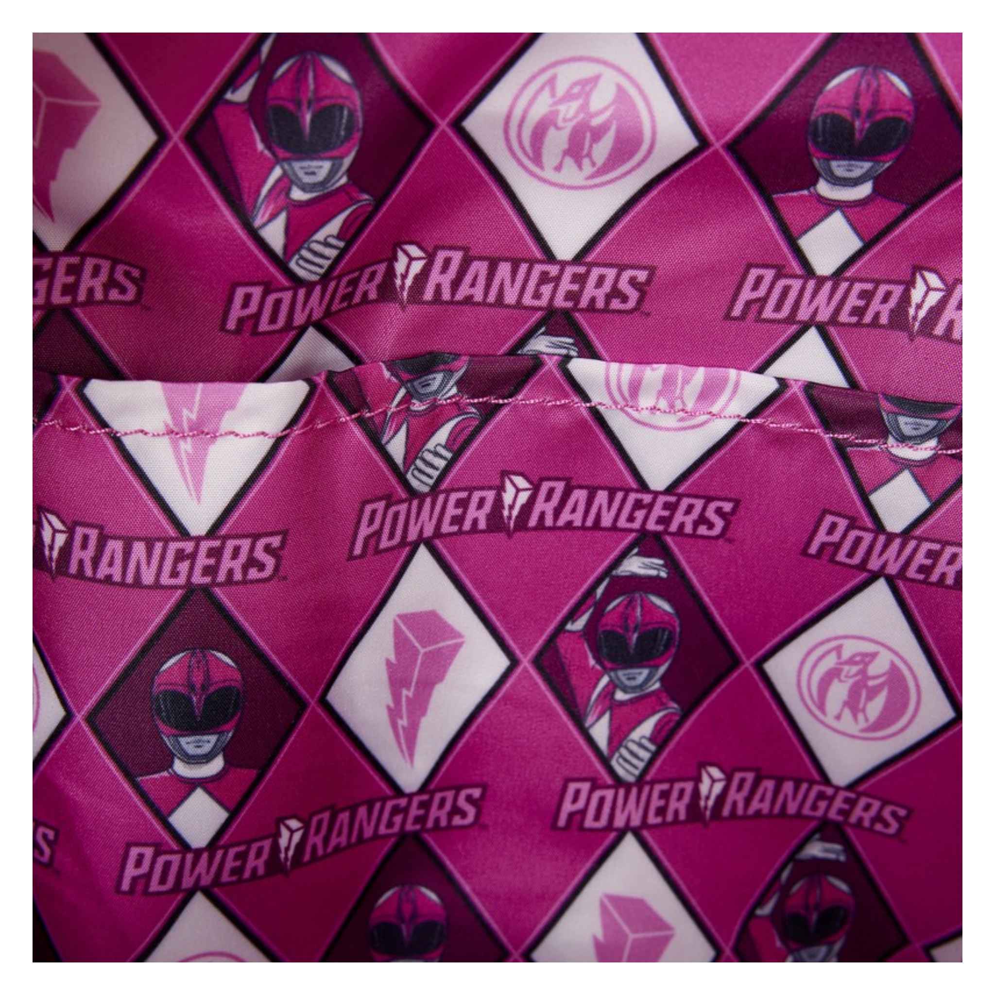 Power Rangers Pink Ranger Cosplay Mini Backpack (Mighty Morphin) | AE Toy Box