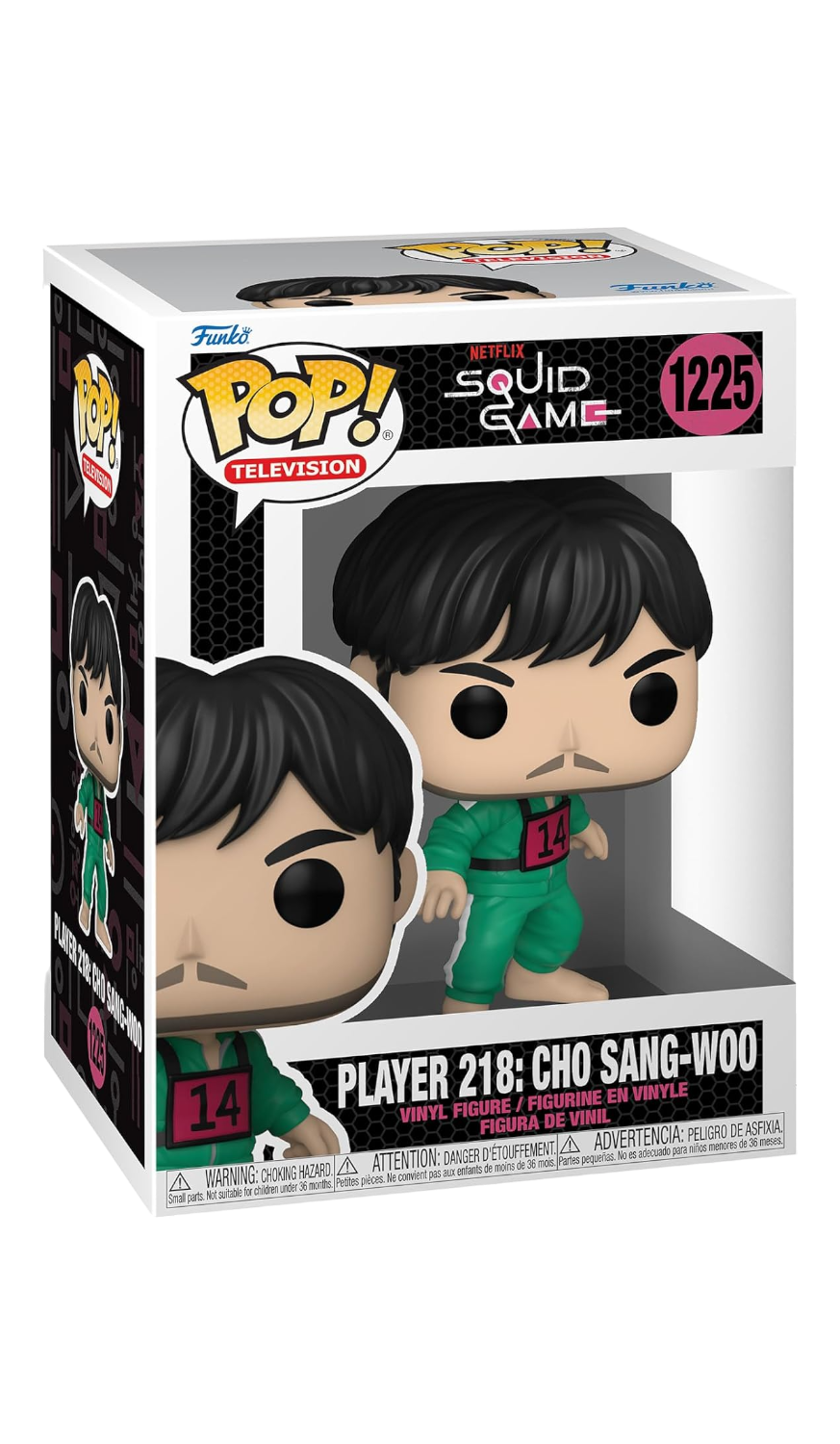 Squid Game- Player 218: Cho Sang-Woo Funko Toy Store