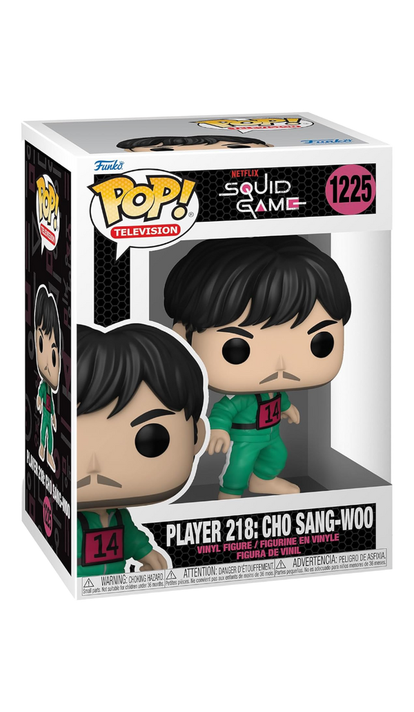 Squid Game- Player 218: Cho Sang-Woo Funko Toy Store