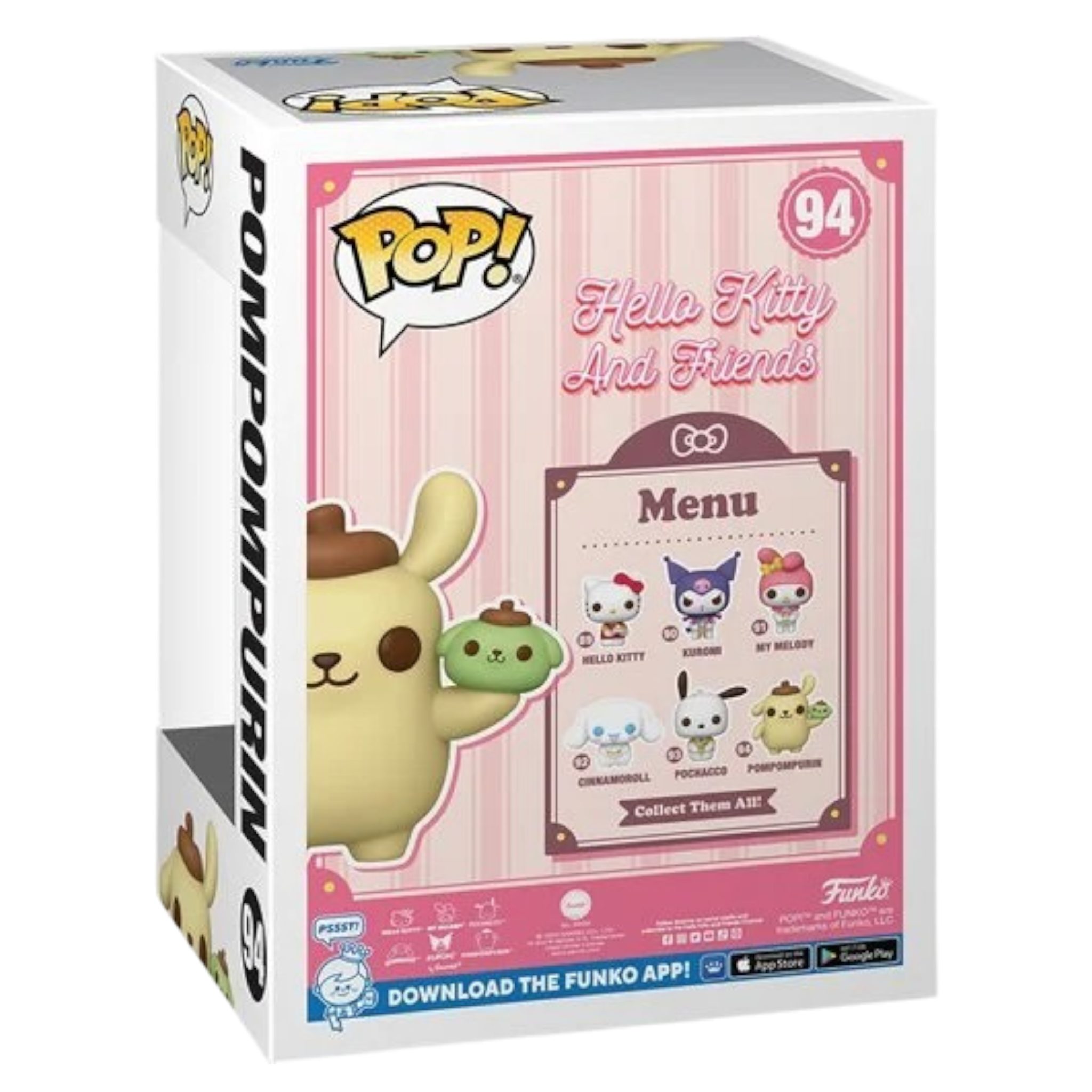 Hello Kitty and Friends - Pompompurin Funko Toy Store