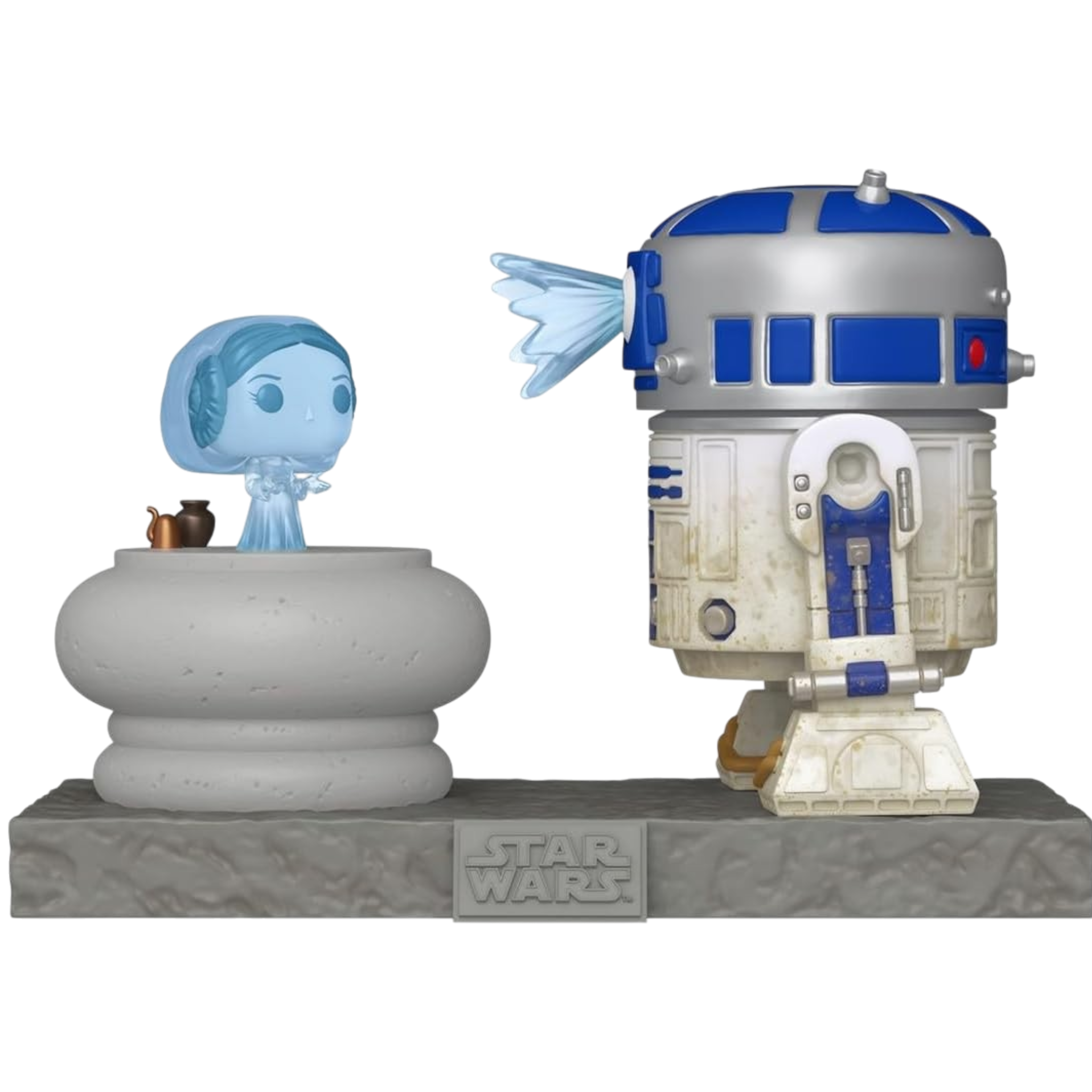 Star Wars: R2-D2 and Princess Leia Hologram AE Toy Box