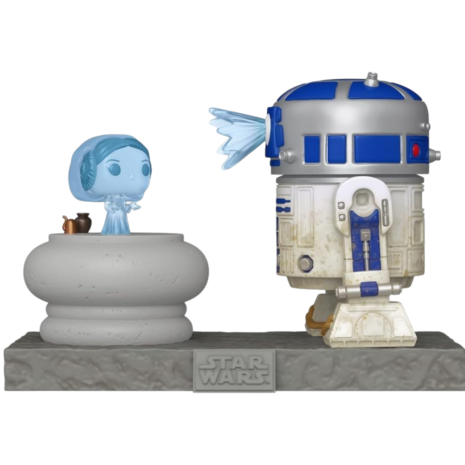 Star Wars: R2-D2 and Princess Leia Hologram AE Toy Box