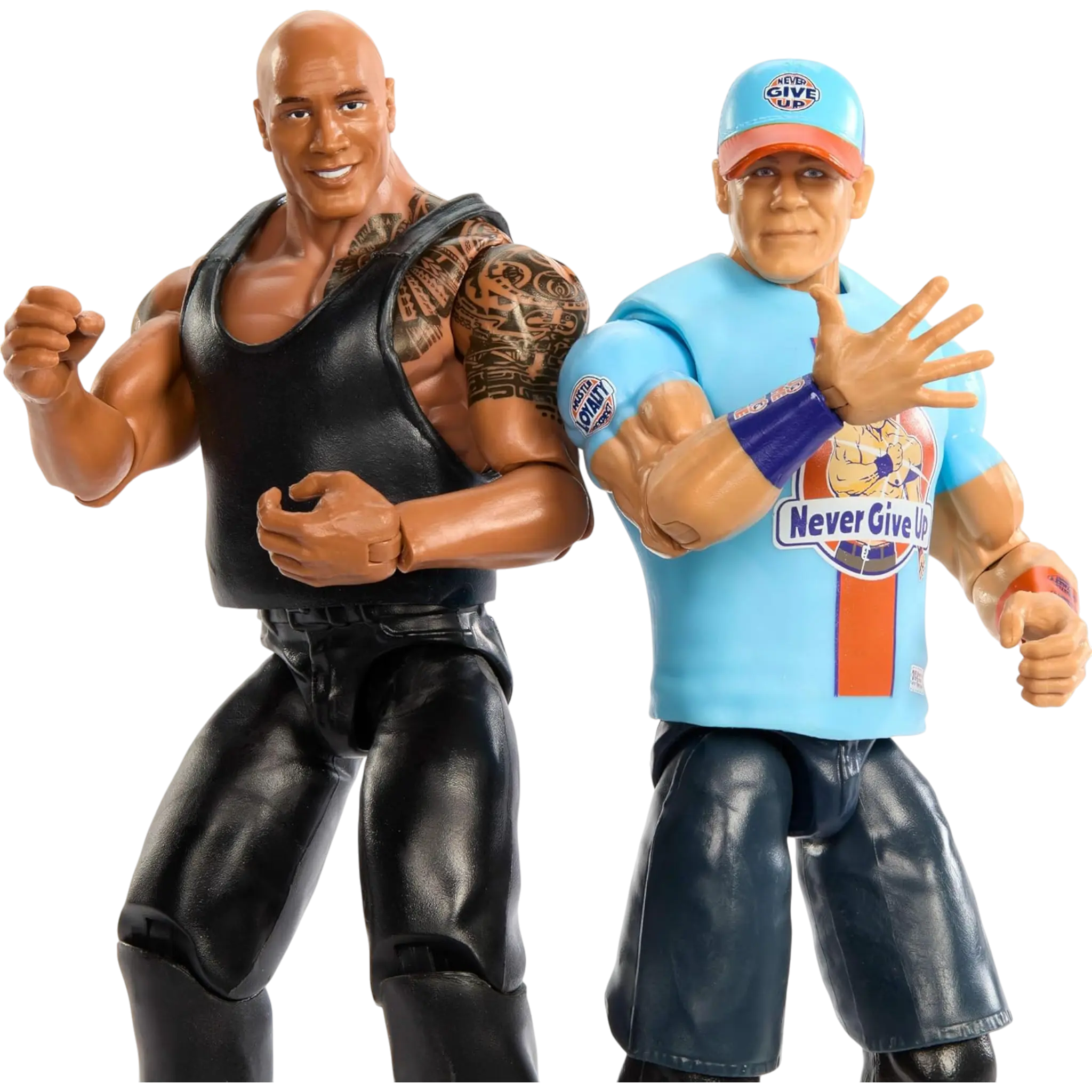 WWE Main Event Championship Showdown  The Rock vs John Cena Mattel