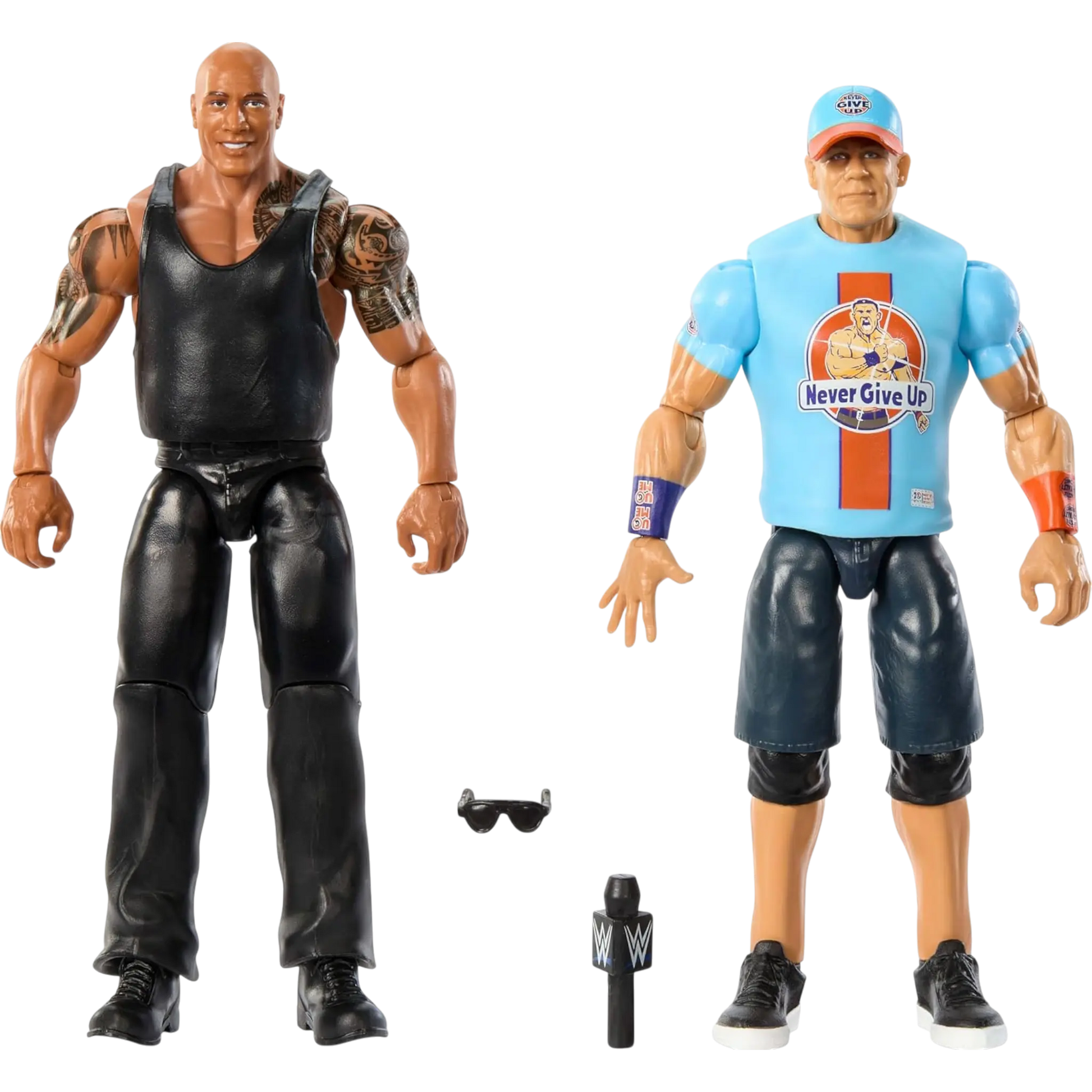 WWE Main Event Championship Showdown  The Rock vs John Cena Mattel