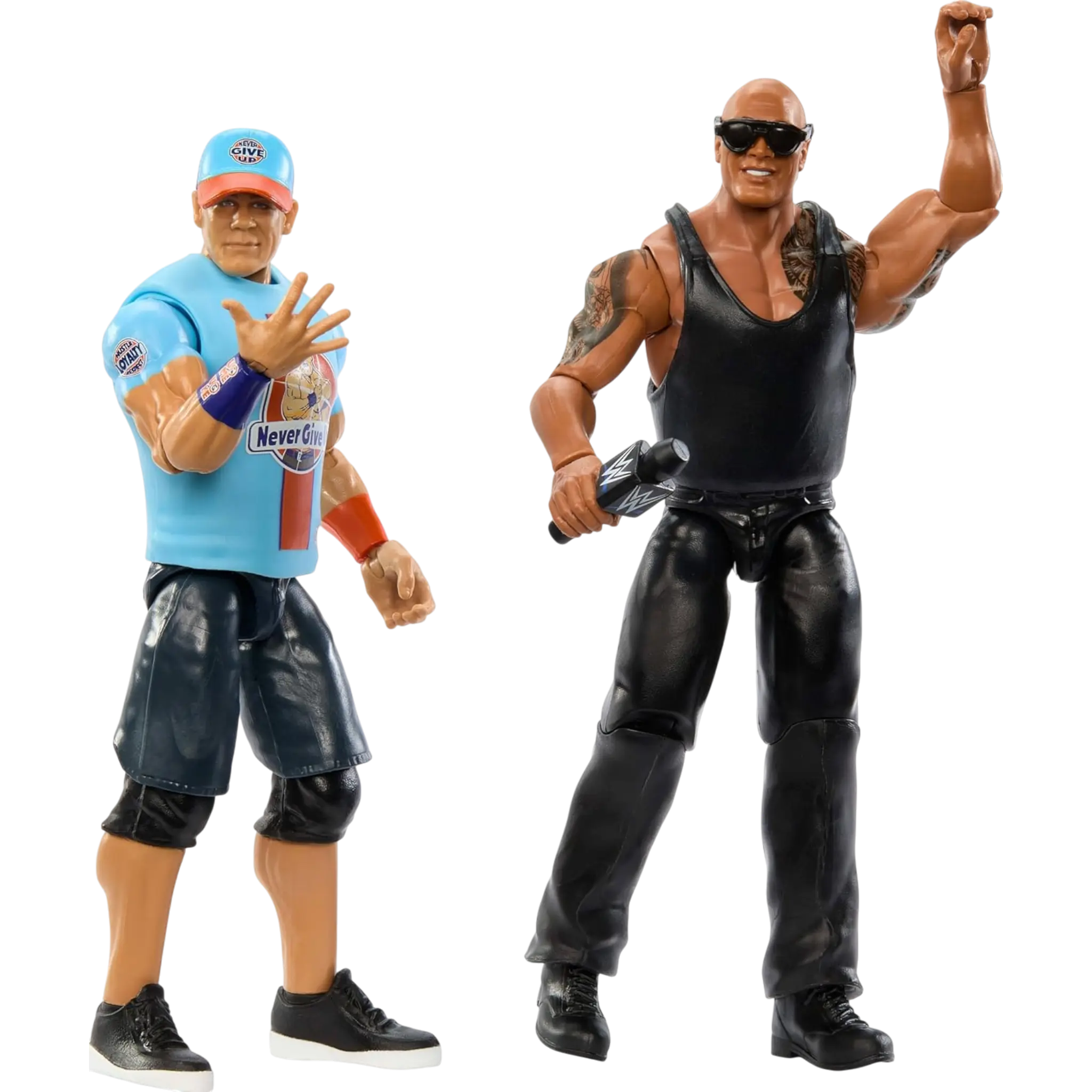 WWE Main Event Championship Showdown  The Rock vs John Cena Mattel