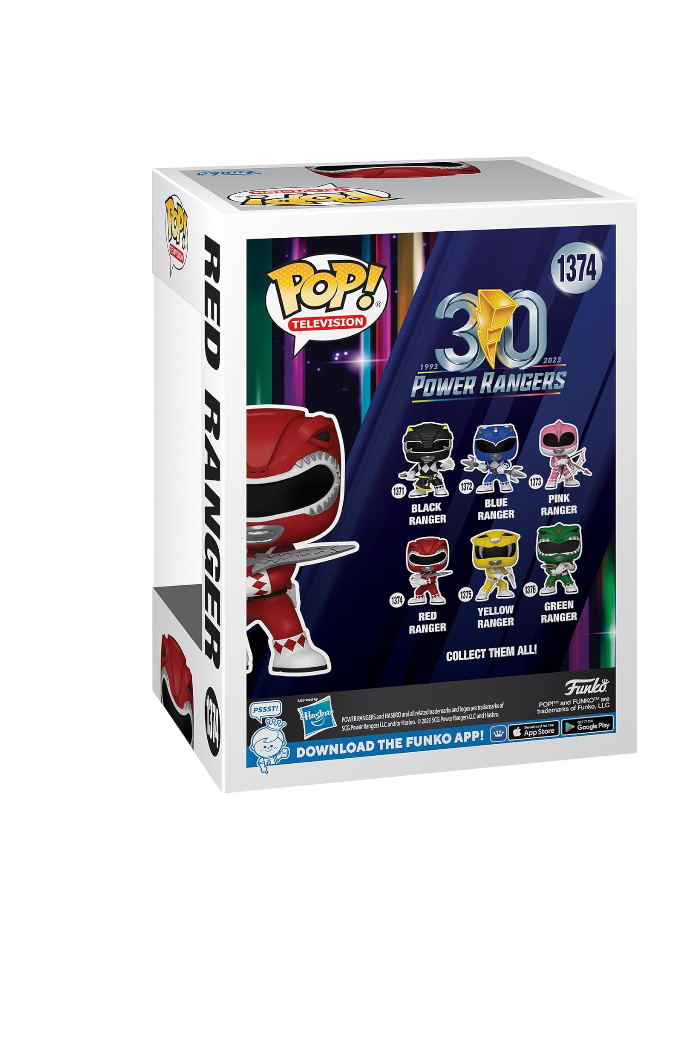 Power Ranger 30th Anniversary Red Funko Toy Store