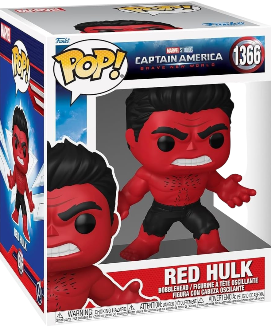 Captain America - Brave New World - Red Hulk AE Toy Box