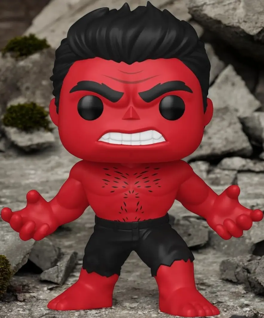 Captain America - Brave New World - Red Hulk AE Toy Box