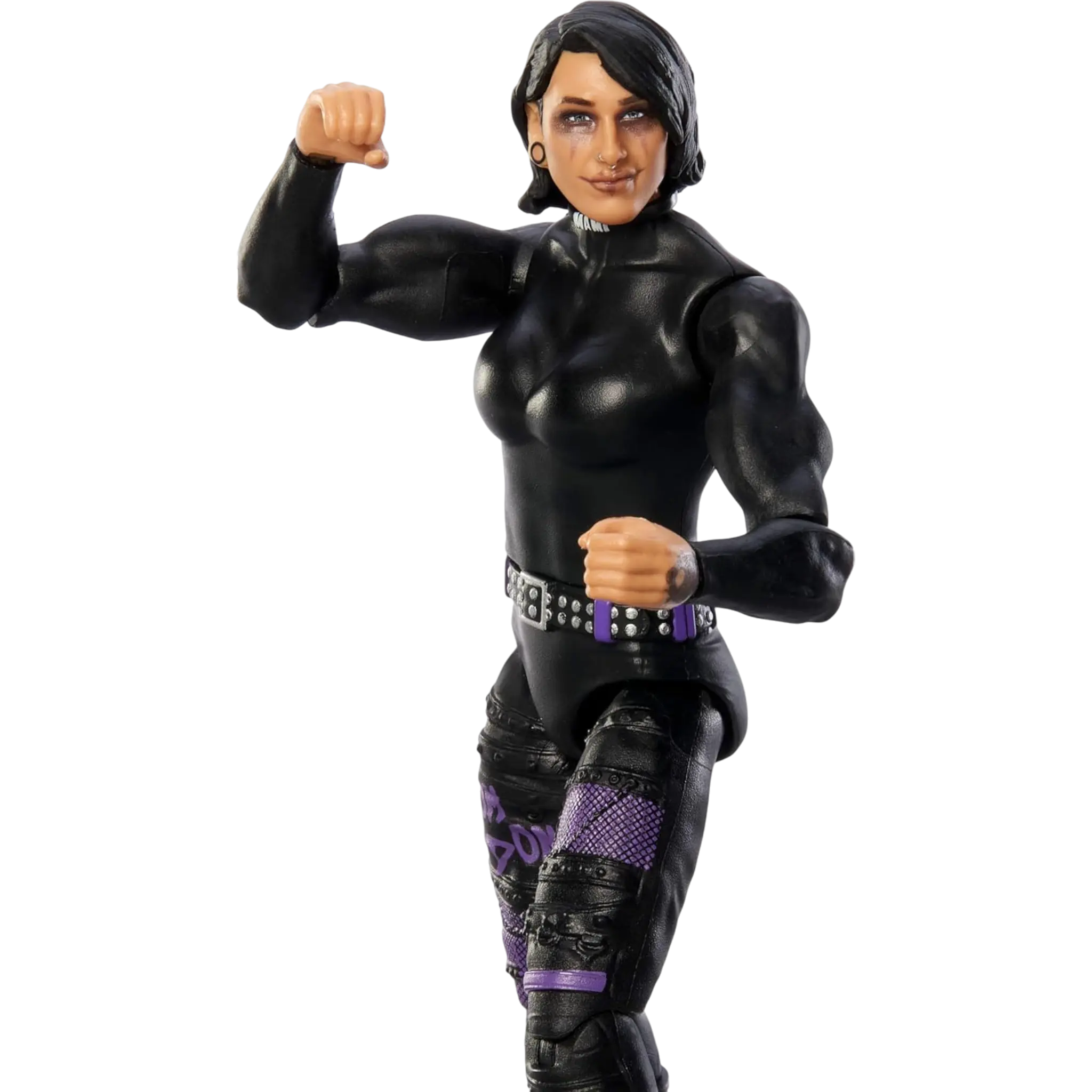WWE Rhea Ripley Action Figure, Main Event Series #153 6-inch Mattel