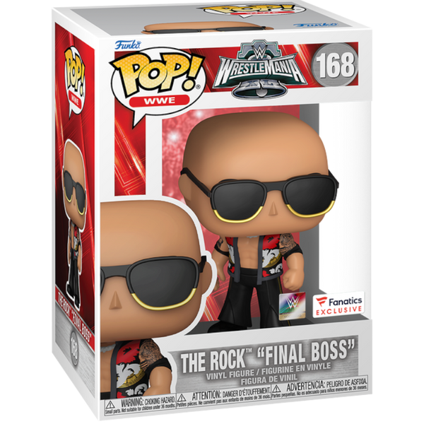 WWE The Rock "Final Boss" Funko Toy Store