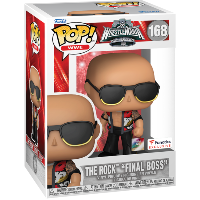 WWE The Rock "Final Boss" Funko Toy Store