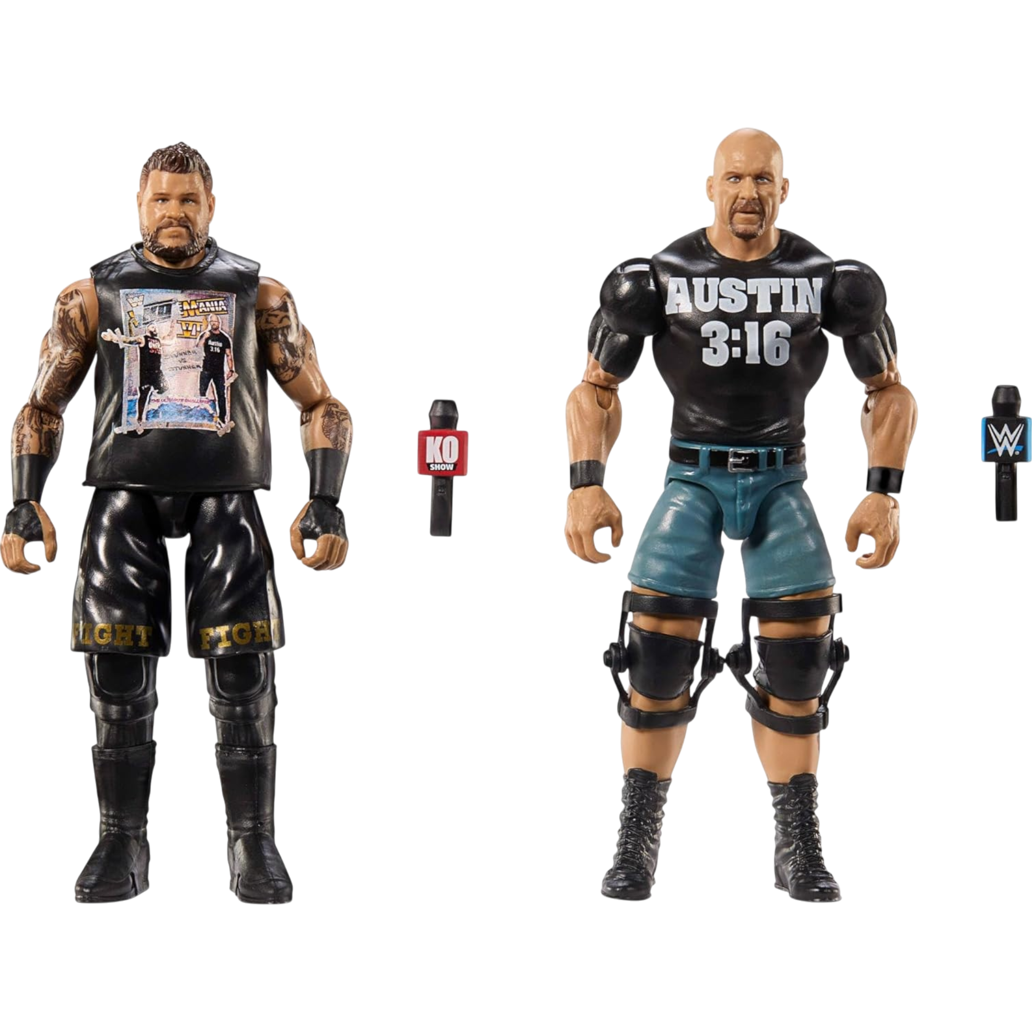 WWE Main Event Championship Showdown  “Stone Cold” Steve Austin vs Kevin Owens AE Toy Box