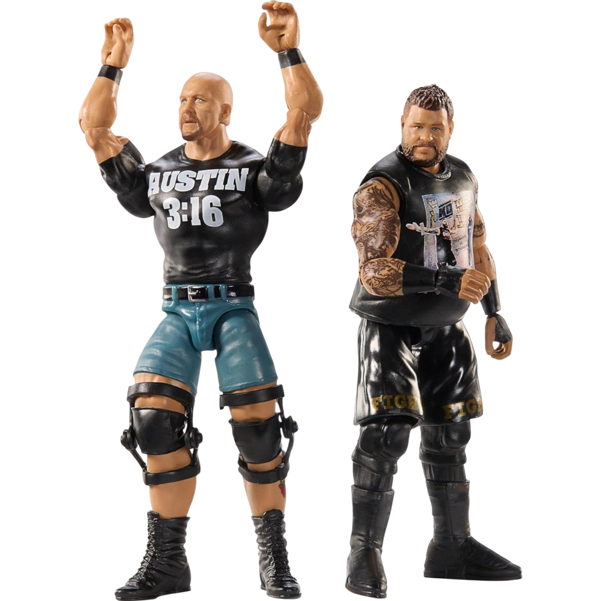WWE Main Event Championship Showdown  “Stone Cold” Steve Austin vs Kevin Owens AE Toy Box
