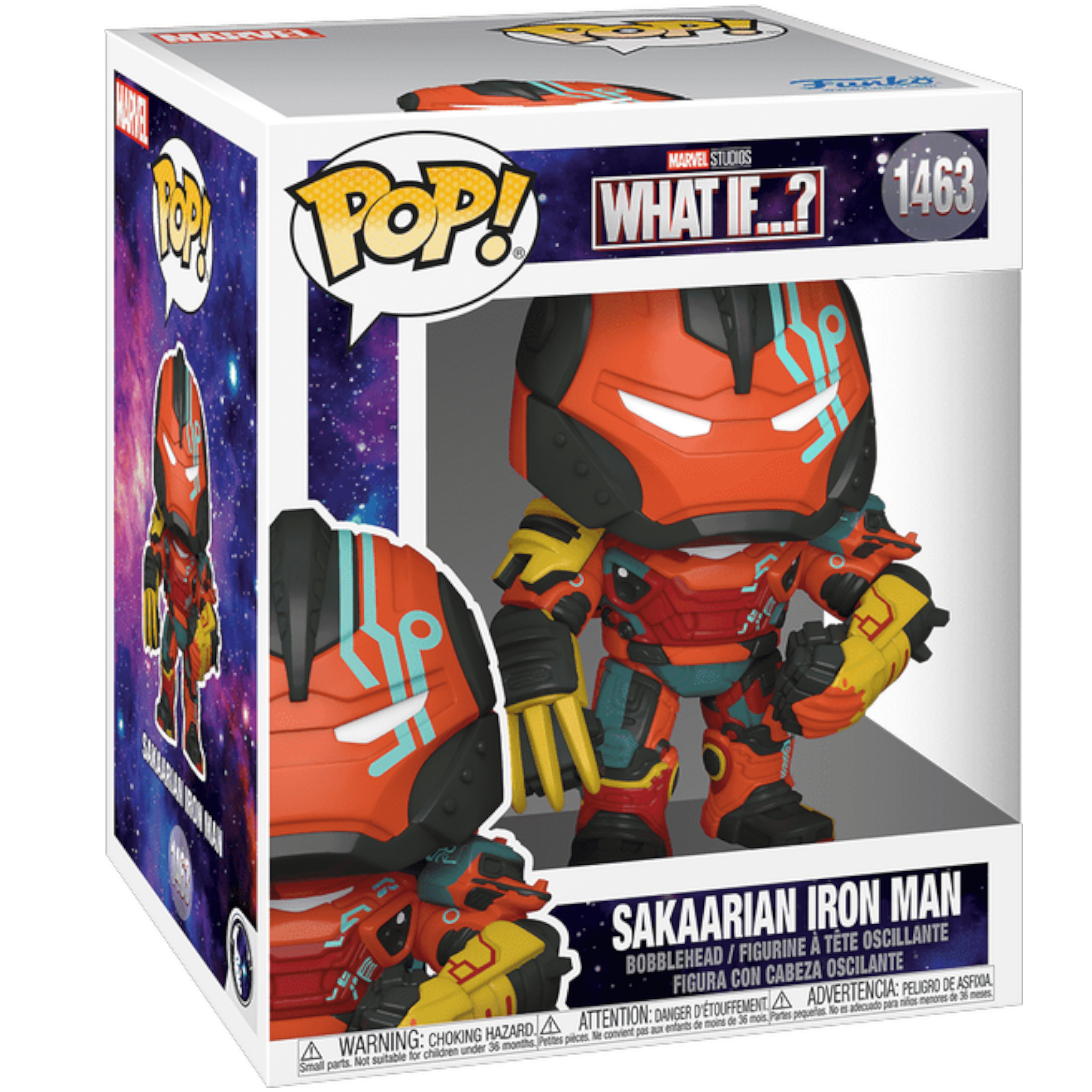 Marvel Super Sakaarian Iron Man AE Toy Box