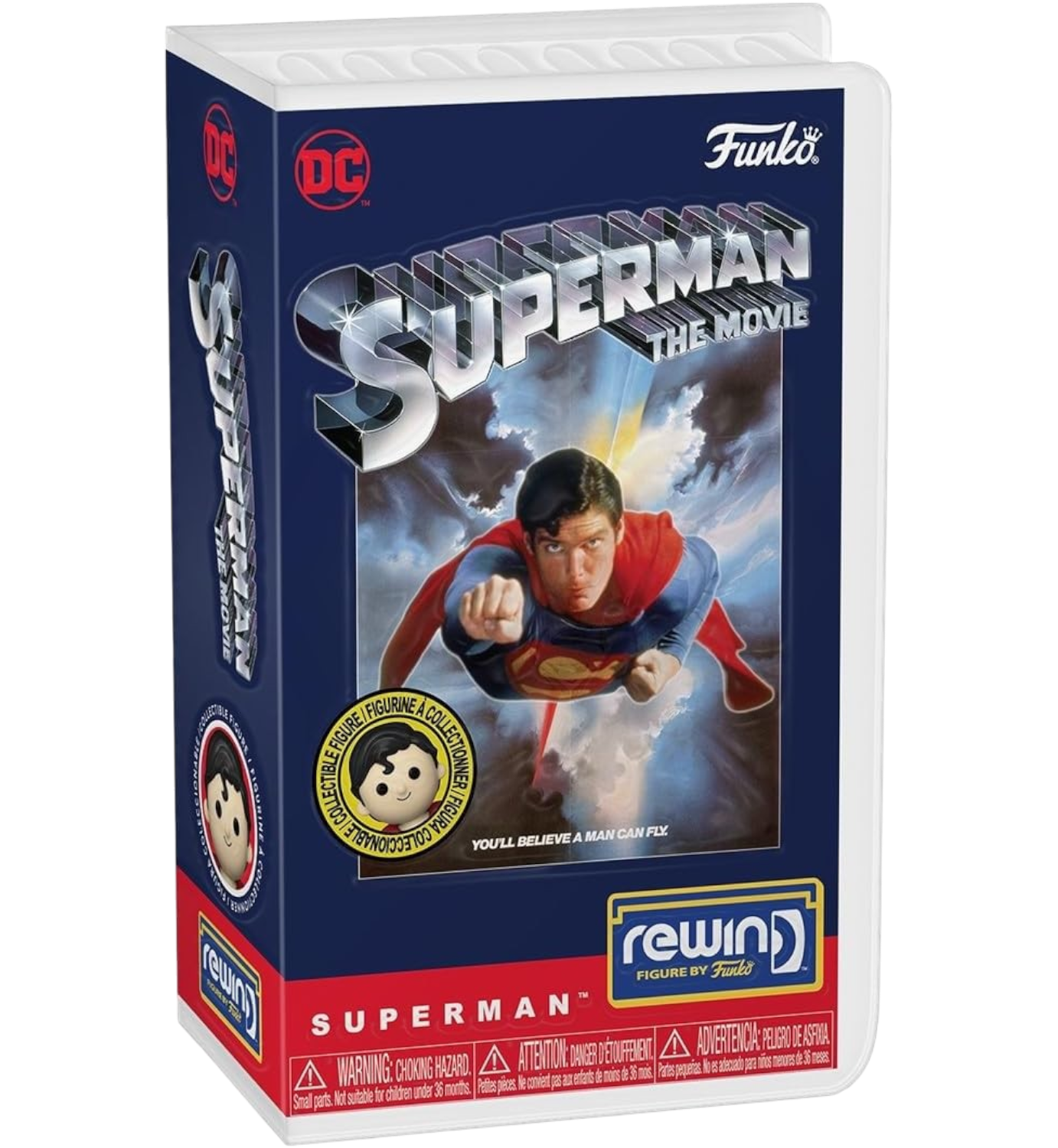 Funko Rewind: Superman (1978) - Superman with Chase AE Toy Box
