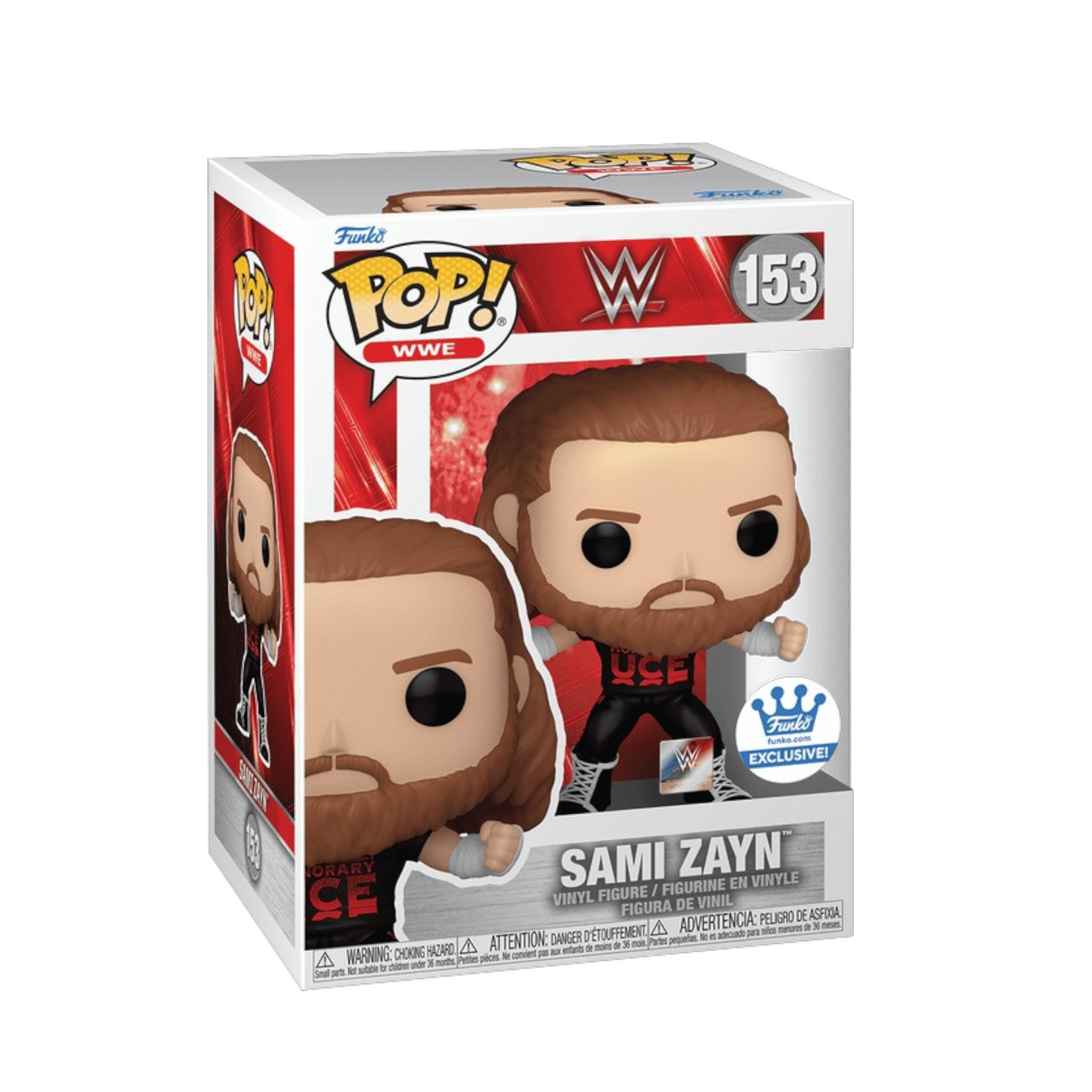 WWE Sami Zayn AE Toy Box