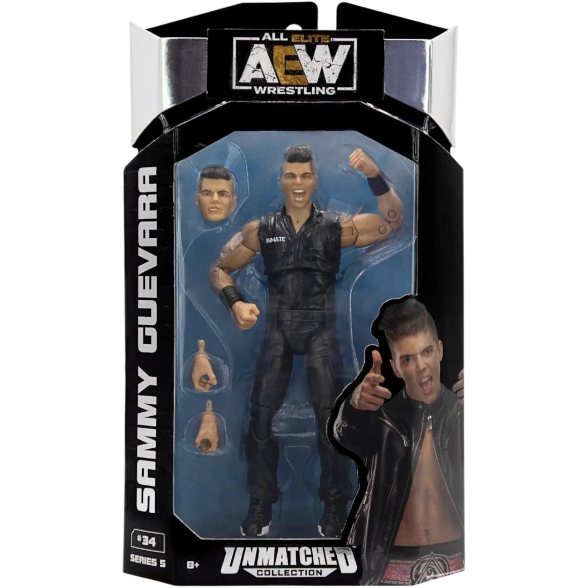 AEW Sammy Guevara Unmatched Collection Series 5 AE Toy Box