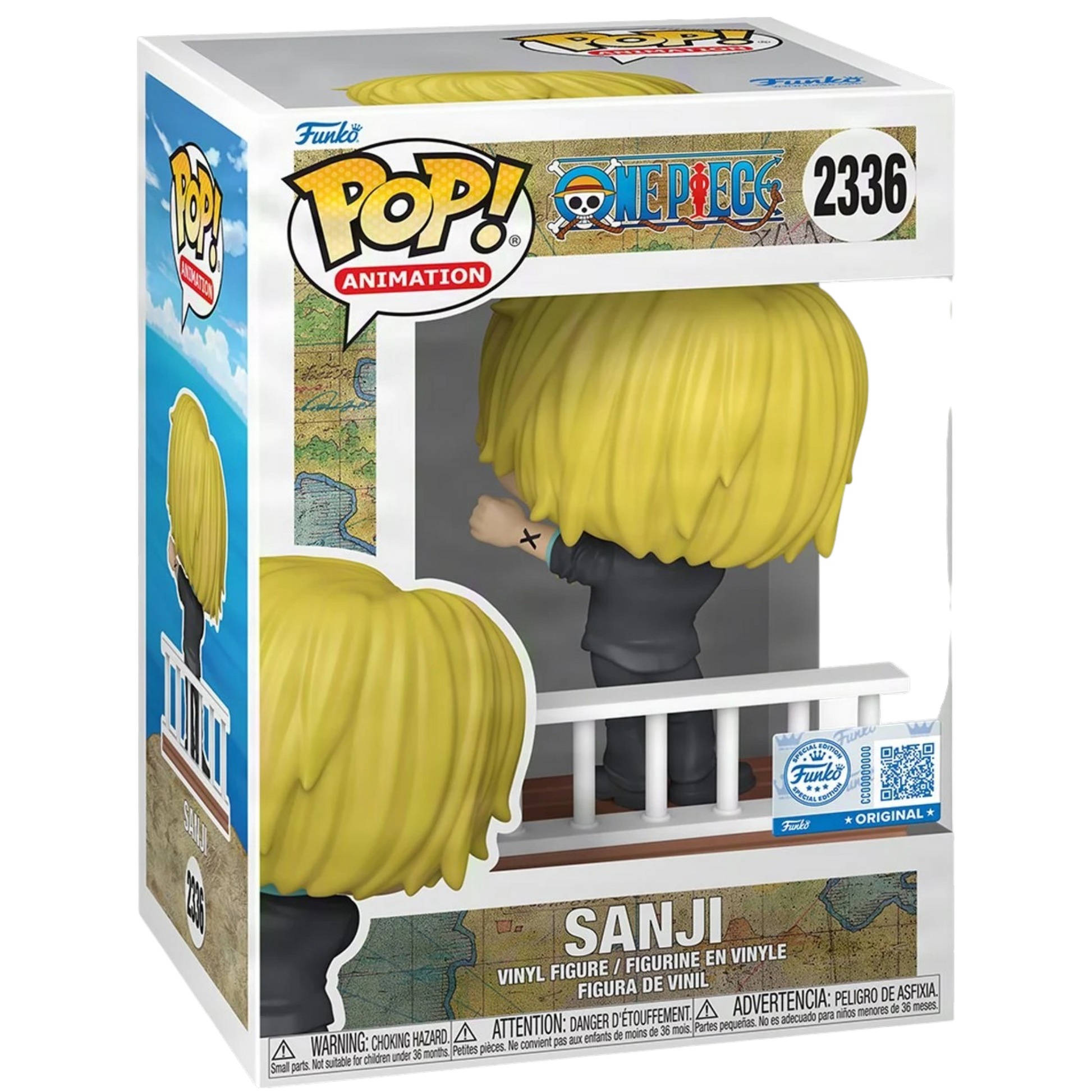 One Piece: Straw Hat Pirates Sanji #2336 (Entertainment Earth Exclusive) | AE Toy Box