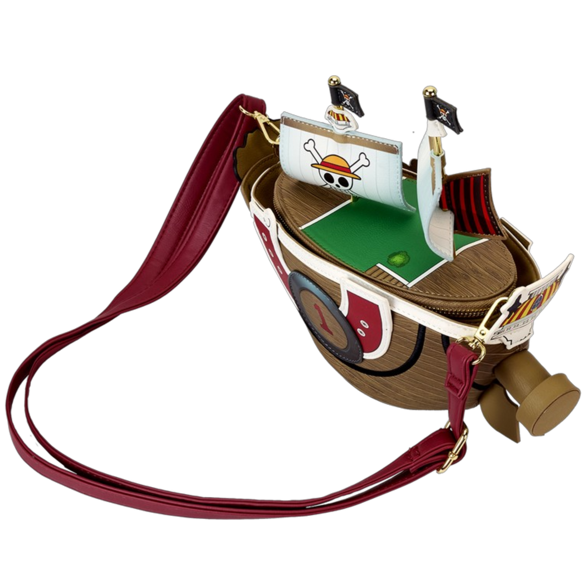 One Piece — Thousand Sunny Ship Figural Crossbody Bag | AE Toy Box