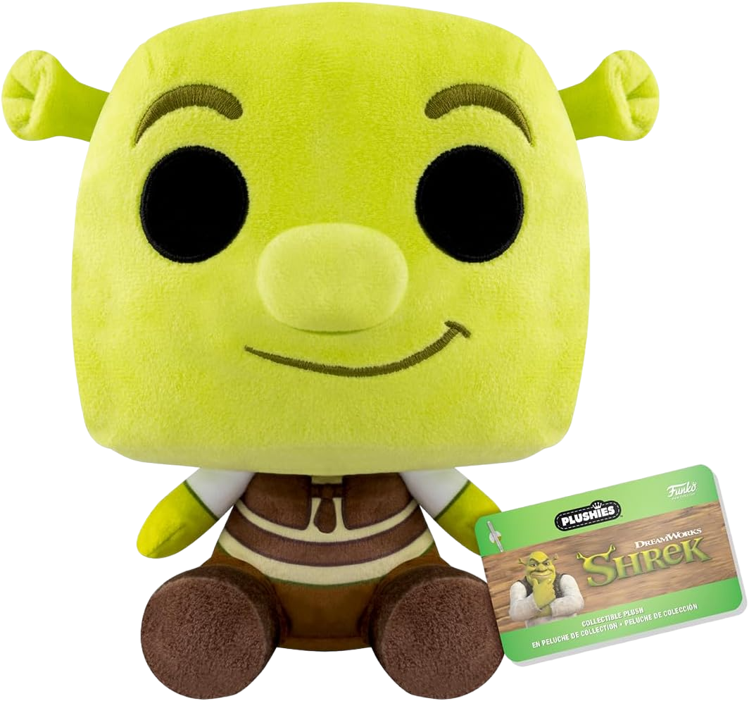 Shrek DreamWorks 30th Anniversary Shrek 7-Inch Funko Pop! Plush Funko Toy Store