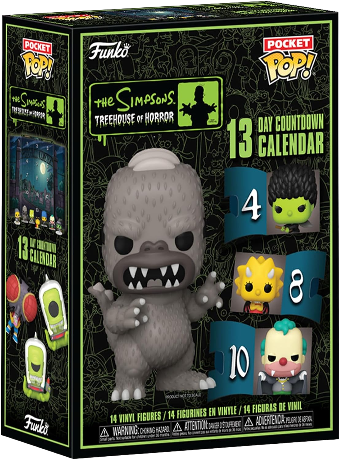 The Simpsons Treehouse of Horror 13-Day Countdown 2024 Edition Funko Advent Calendar Funko Toy Store
