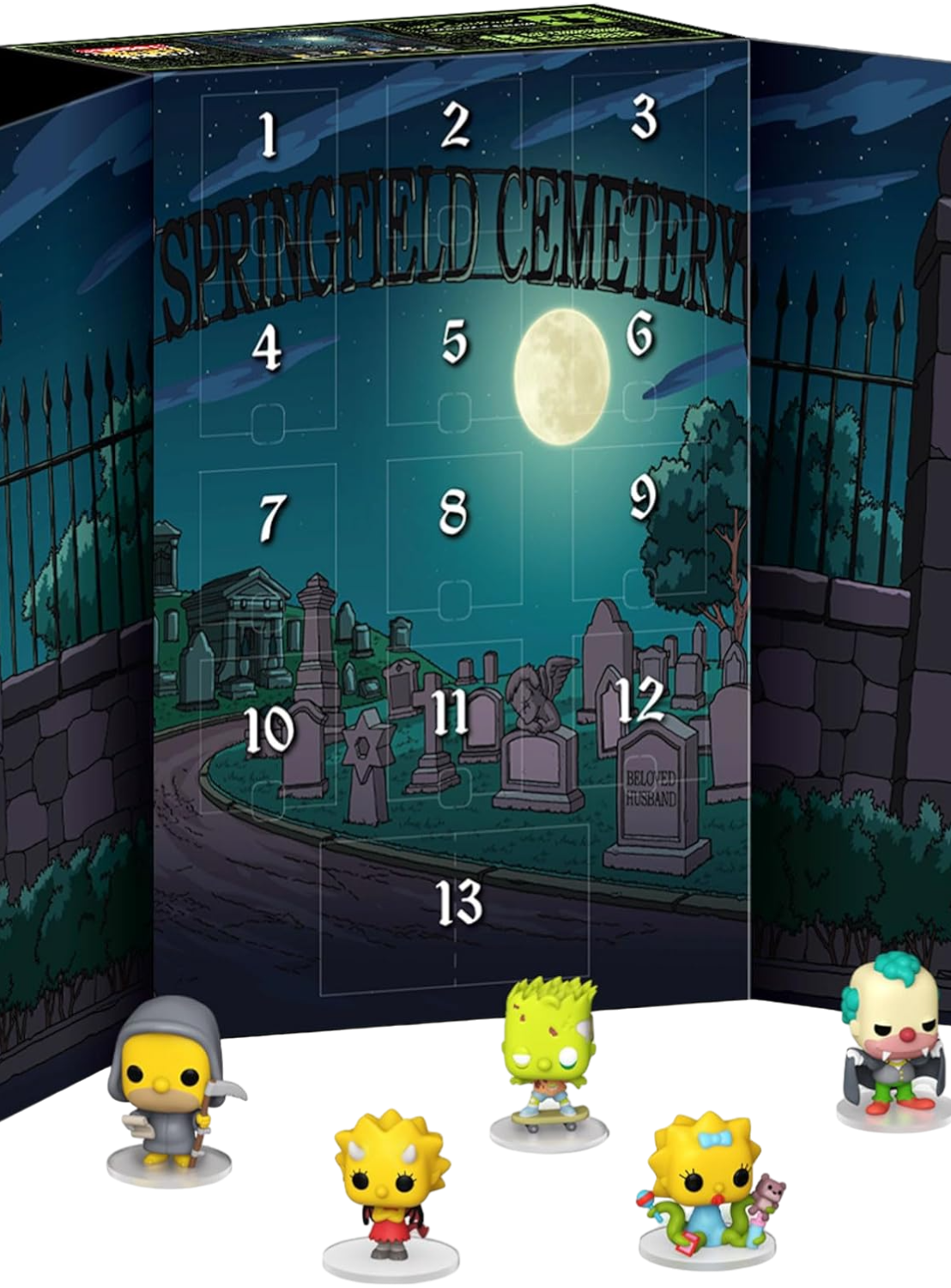 The Simpsons Treehouse of Horror 13-Day Countdown 2024 Edition Funko Advent Calendar Funko Toy Store