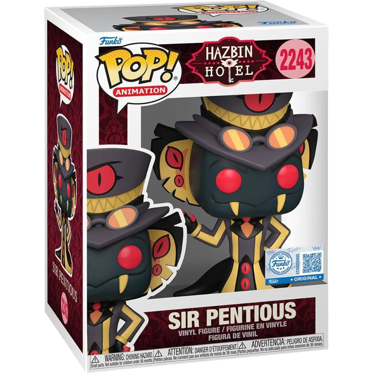 Hazbin Hotel: Sir Pentious #2243 (Specialty Series) | AE Toy Box