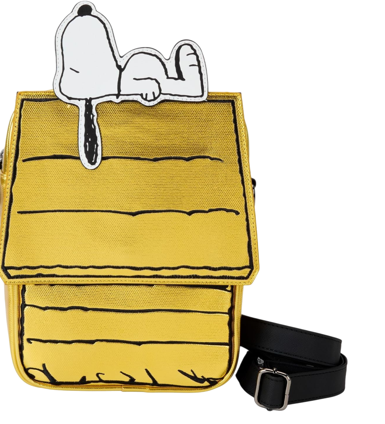 Peanuts 75th Anniversary Snoop Crossbody Bag AE Toy Box