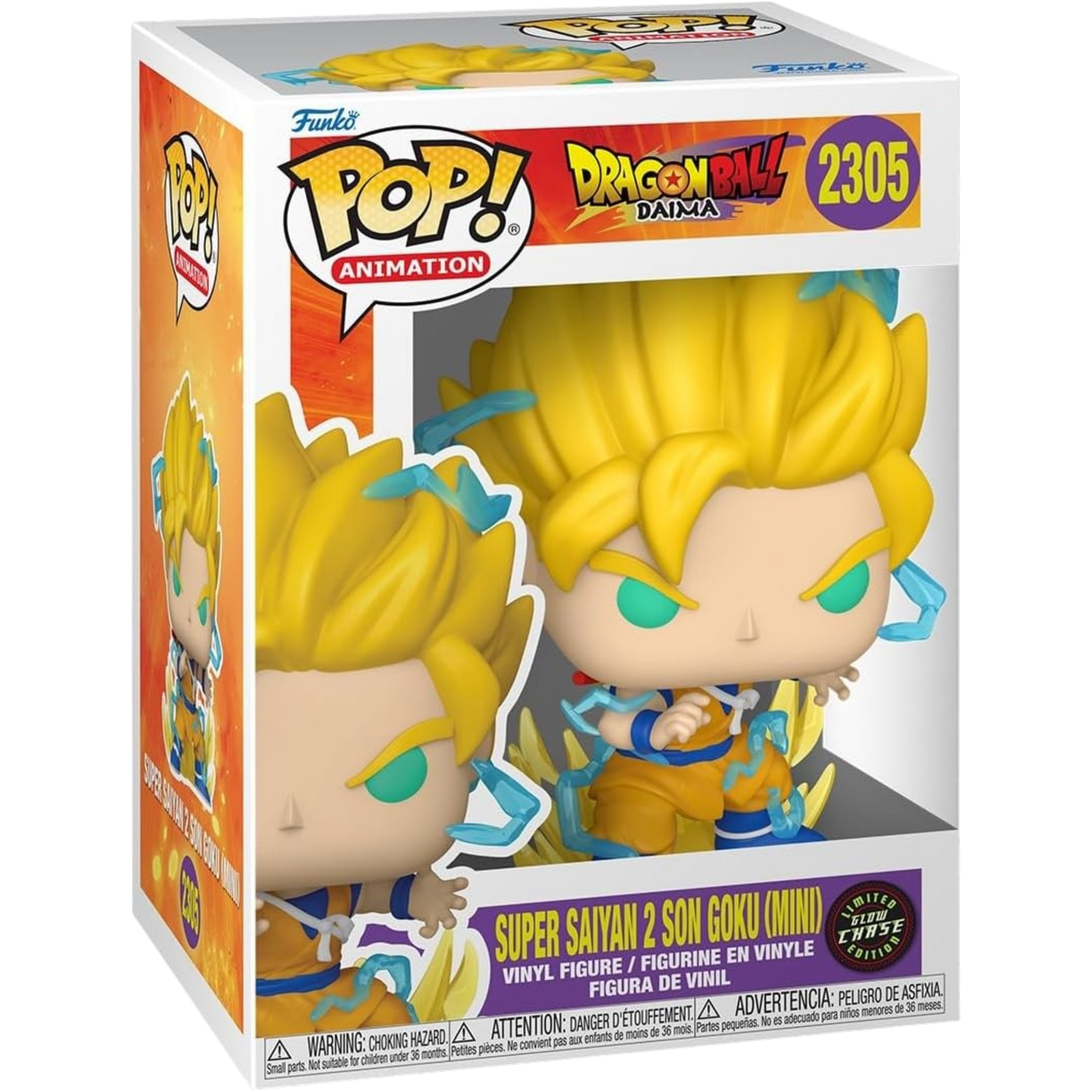 Funko Pop! Animation — Dragon Ball DAIMA: Super Saiyan Son Goku (Chase) | AE Toy Box