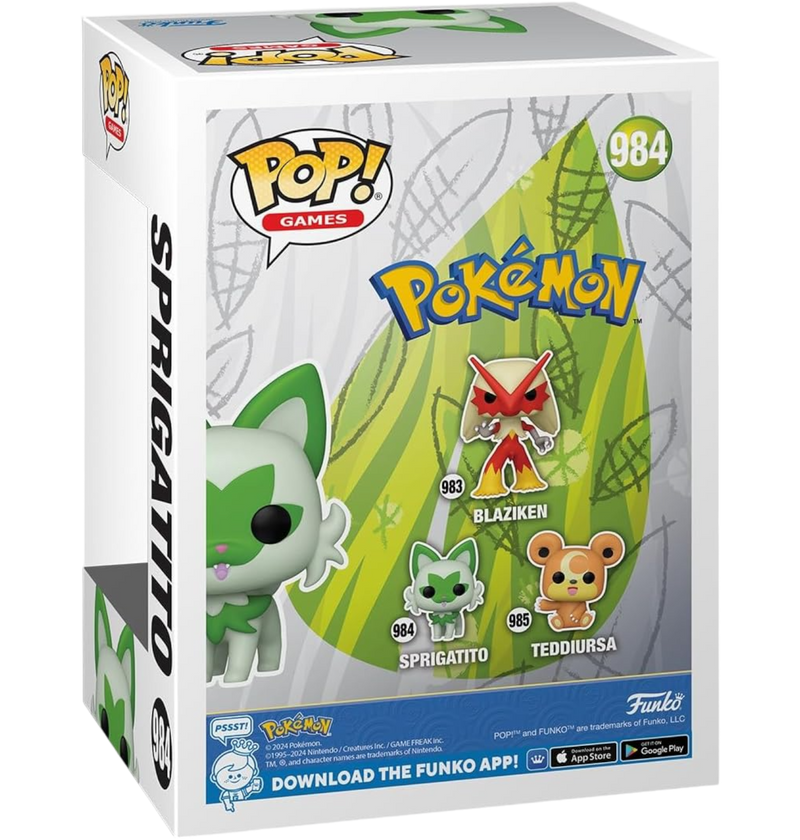 Pokemon - Sprigatito Funko Toy Store