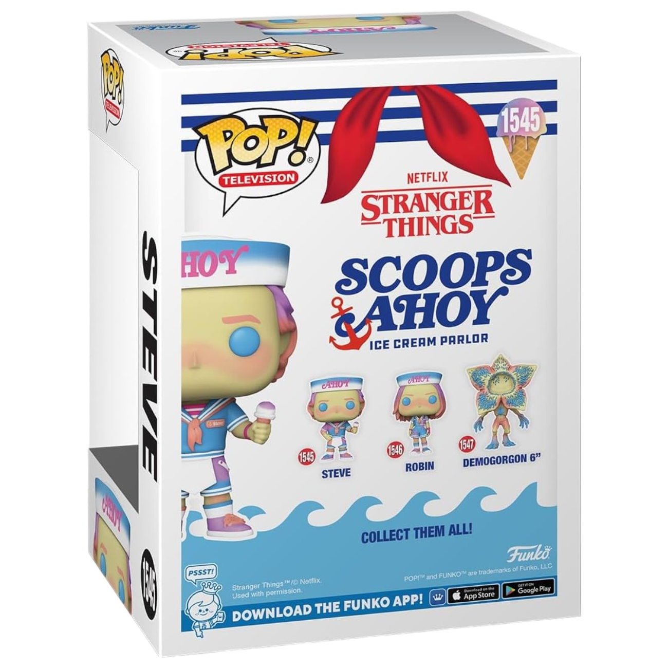 Stranger Things - Steve (Scoops Ahoy) Funko Toy Store
