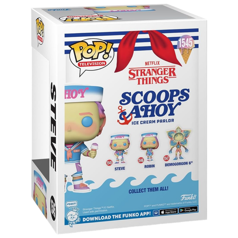 Stranger Things - Steve (Scoops Ahoy) Funko Toy Store