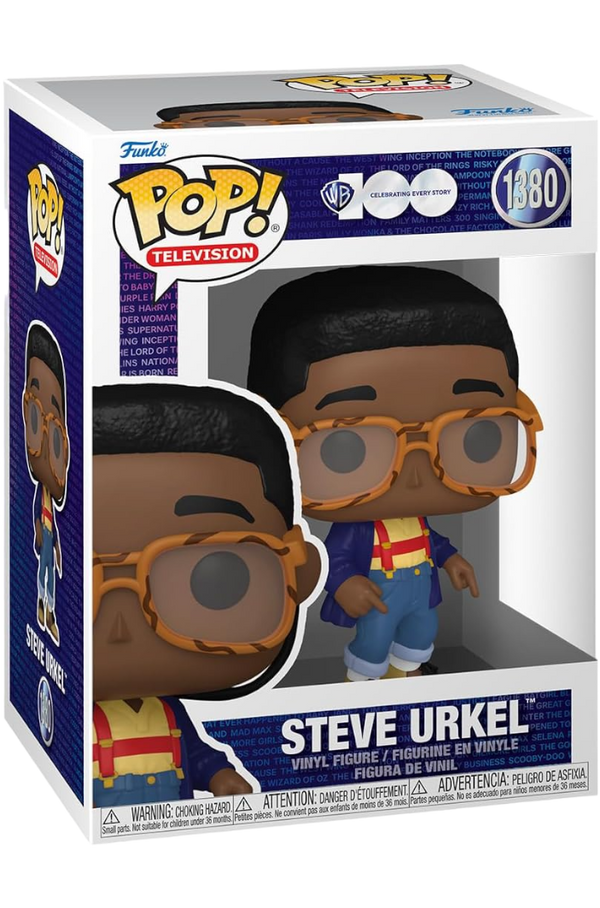 WB 100 - Family Matters, Steve Urkel Funko Vinyl Figure Funko Toy Store