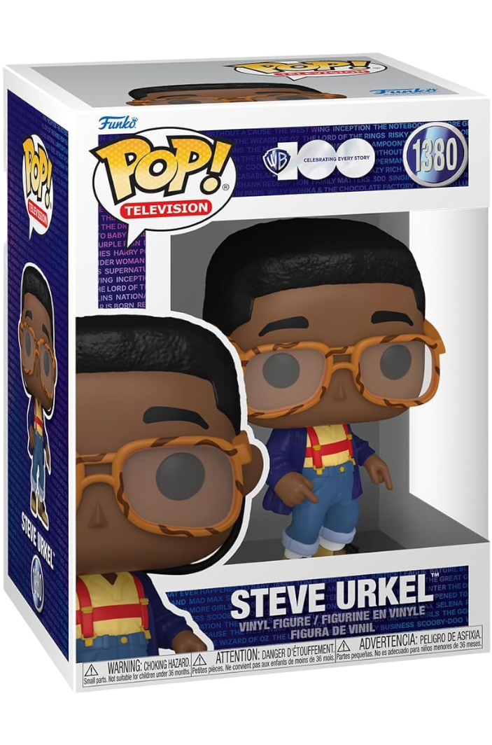 WB 100 - Family Matters, Steve Urkel Funko Vinyl Figure Funko Toy Store