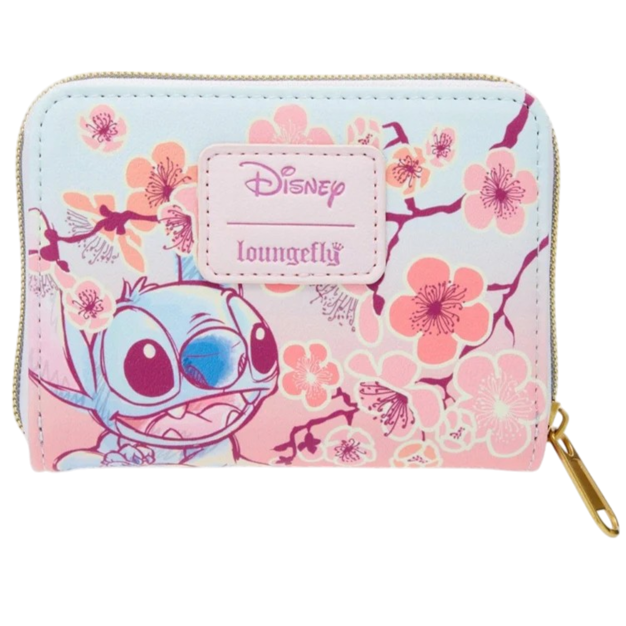 Disney Stitch and Scrump Cherry Blossom Wallet AE Toy Box