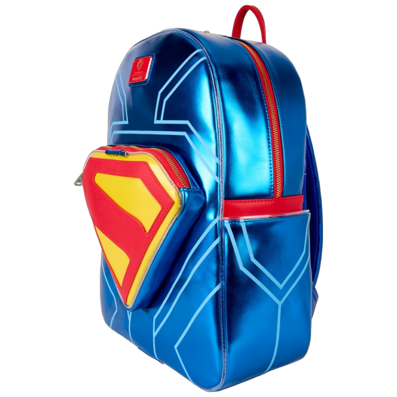 DC Comics — Superman Light Up Glow Full-Size Backpack | AE Toy Box
